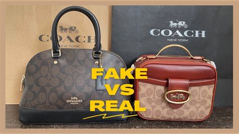 how to tell fake coach bag|how to spot a coach wallet.